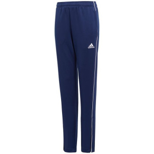 Spodnie dla dzieci adidas core 18 training junior granatowe cv3994
