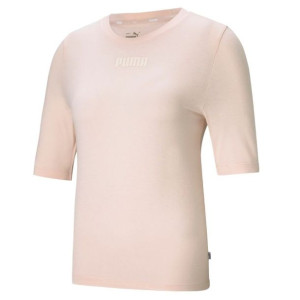Koszulka damska puma modern basics tee cloud różowa 585929 27