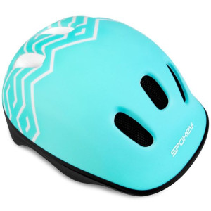 Kask rowerowy dla dzieci spokey strapy 2 52-56 cm niebieski 927780