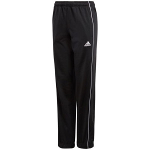 Spodnie dla dzieci adidas core 18 polyester junior czarne ce9049