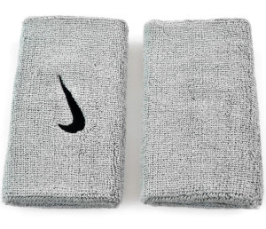 Fortka na rękę szeroka nike swoosh doublewide szara /2szt/ nn05078
