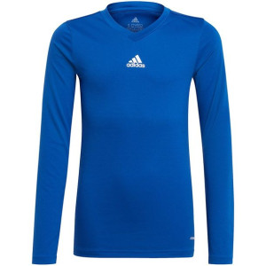 Koszulka dla dzieci adidas team base tee niebieska gk9087