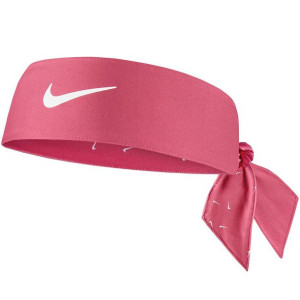 Opaska nike dri fit head tie 4.0 różowa n1003620629os