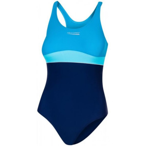 Kostium kąpielowy dla dzieci aqua-speed emily granatowo-turkusowy 42 367