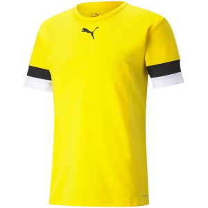 Koszulka męska puma teamrise jersey żółta 704932 07