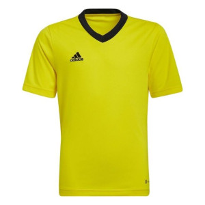 Koszulka dla dzieci adidas entrada 22 jersey żółta hi2127