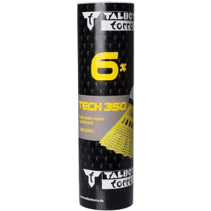 Lotki do badmintona talbot torro tech 350 medium 6 szt. żółte 479103