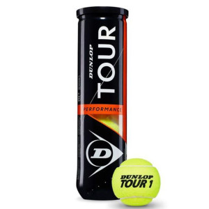 Piłki do tenisa ziemnego dunlop pro tour performance 4 szt.
