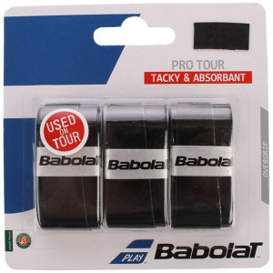 Owijka babolat pro tour x3 czarne 3szt 138758