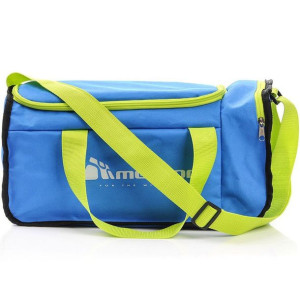 Torba fitness meteor nepr 20l niebiesko-limonkowa 74556