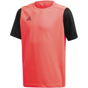 Koszulka dla dzieci adidas estro 19 jersey junior czerwono-czarna ft6680