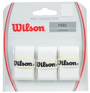 Owijka wilson pro sensation feel overgrip biała /3szt/ /wrz4010wh