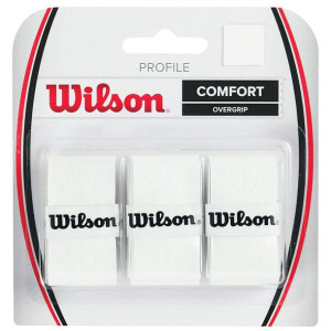 Owijka wilson profile overgrip 3szt biała wrz4025wh