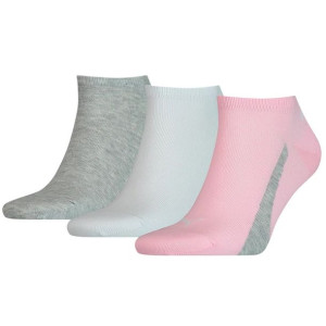 Skarpety puma unisex lifestyle sneakers szare, białe, różowe 907951 04