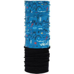 Komin dla dzieci viking 0258 polartec outside niebiesko-czarny 425-23-0258-