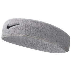 Opaska na głowę nike swoosh headband szara nnn07051os
