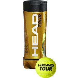 Piłki do tenisa ziemnego head tour 3szt