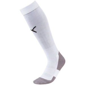 Getry piłkarskie puma liga core socks białe 703441 04