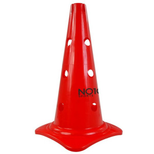 Pachołek z otworami no10 czerwony 40cm vcm-16h12 r