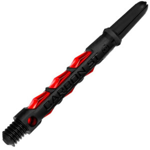 Shafty harrowy carbon st midi 2ba czarno-czerwone