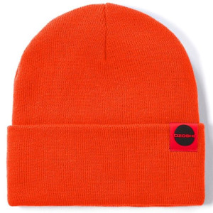 Czapka ozoshi hitoshi cuffed beanie pomarańczowa owh20cfb002br
