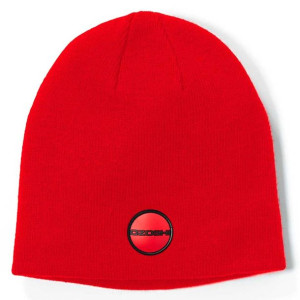 Czapka ozoshi hanako classic beanie czerwona owh20cb004