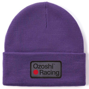Czapka ozoshi heiko cuffed beanie fioletowa owh20cfb004