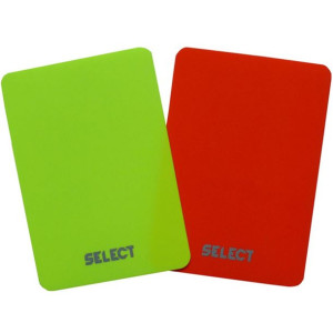 Kartki sędziowskie select 2szt 0613