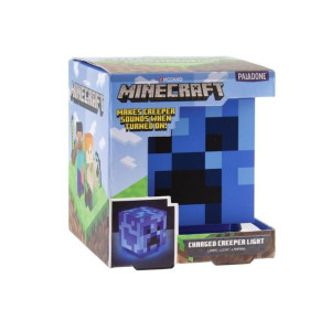 Minecraft lampka Minecraft naładowany Creeper z dźwiękiem