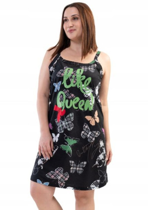 Koszula Nocna Vienetta + Size 1XL 46 48 ramiączka