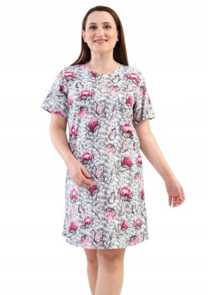 Koszula Nocna Vienetta plus Size bawełna 4XL 56 58
