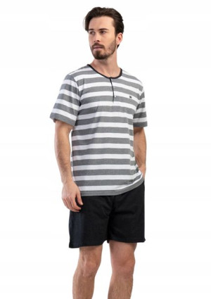 Piżama Męska bawełniana krótki Vienetta 3XL + size