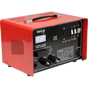 Prostownik Elektroniczny Z Rozruchem 'yato' 12/24v 25a
