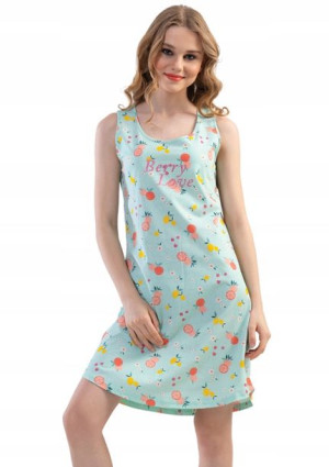 Koszula Nocna Vienetta bawełniana XL 42 ramiączka