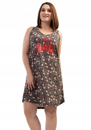Koszula Nocna Vienetta + Size 2XL 48 50 ramiączka