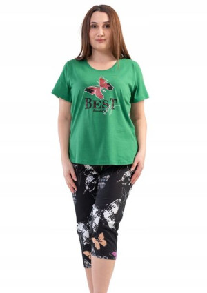 Piżama Damska Vienetta bawełniana +Size 2XL 48 50