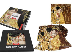 Chusta - G. Klimt, Pocałunek (CARMANI)