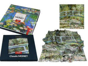 Chusta - C. Monet, Staw z nenufarami (CARMANI)