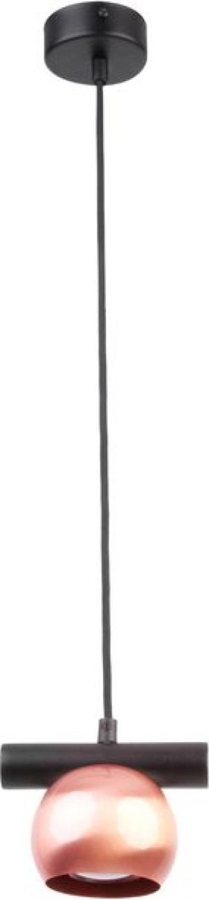 Lampa wisząca HIPPO 1 czarny i miedź 33132 - Sigma