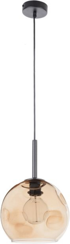 Como lampa wisząca bursztynowa szklany klosz 31996 - Sigma