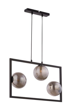 Cosmic lampa wisząca 3 punktowa czarna 32121 - Sigma