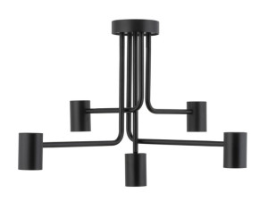 Luis lampa sufitowa czarna 33422 Sigma