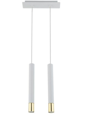 Sopel grand lampa wisząca biało złota  33387 Sigma
