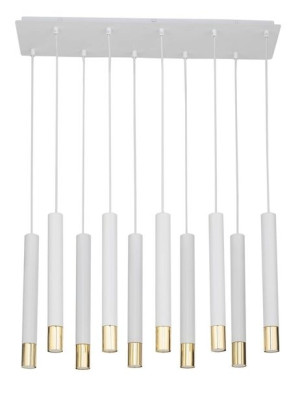 Sopel grand lampa wisząca biało złota 33392 Sigma