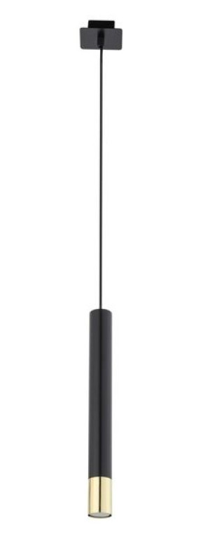 Sopel grand lampa wisząca czarno złota 33393 Sigma