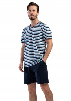 Piżama Męska bawełniana krótka Vienetta 1XL + size