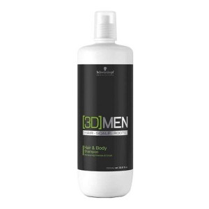 Schwarzkopf 3d Men Szampon Hair & Body 1000ml