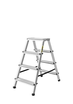 Drabina Aluminiowa | 2-stronna | 4-stopniowa | 125kg