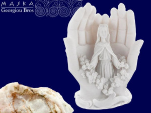 Dłonie - alabaster grecki
