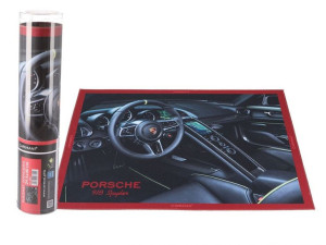 Podkładka na stół - Classic & Exclusive, Porsche 918 Spyder - wnętrze